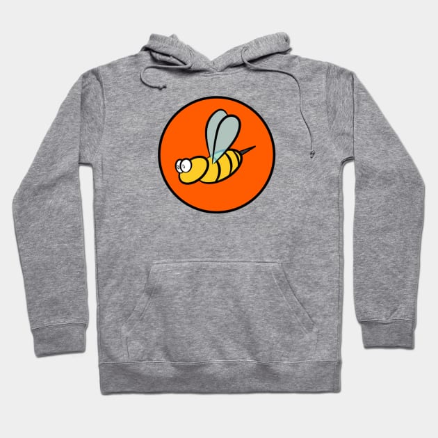 Flying Bee Hoodie by RD Doodles